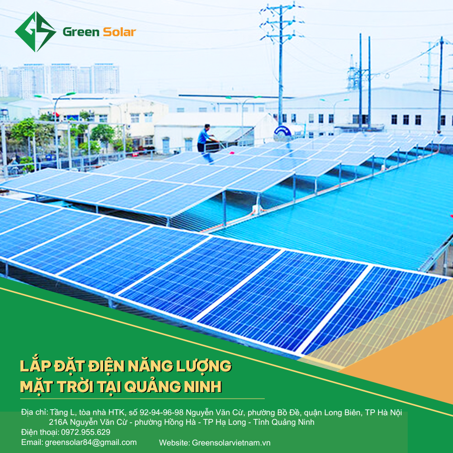 lắp đặt điện năng lượng mặt trời tại Quảng Ninh hiện nay