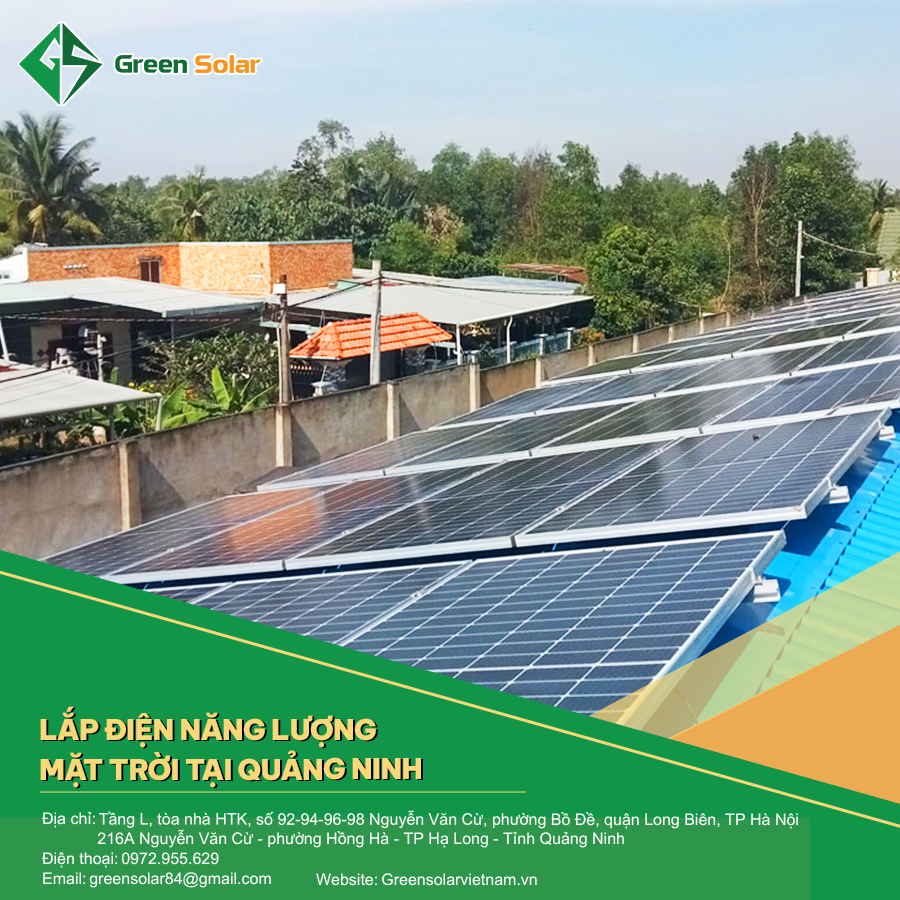 Lắp điện năng lượng mặt trời tại Quảng Ninh uy tín
