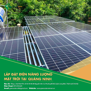 Giải pháp bền vững cho lắp đặt điện năng lượng mặt trời tại Quảng Ninh
