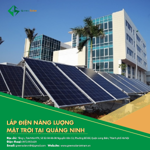 Tiết kiệm điện với lắp điện năng lượng mặt trời tại Quảng Ninh